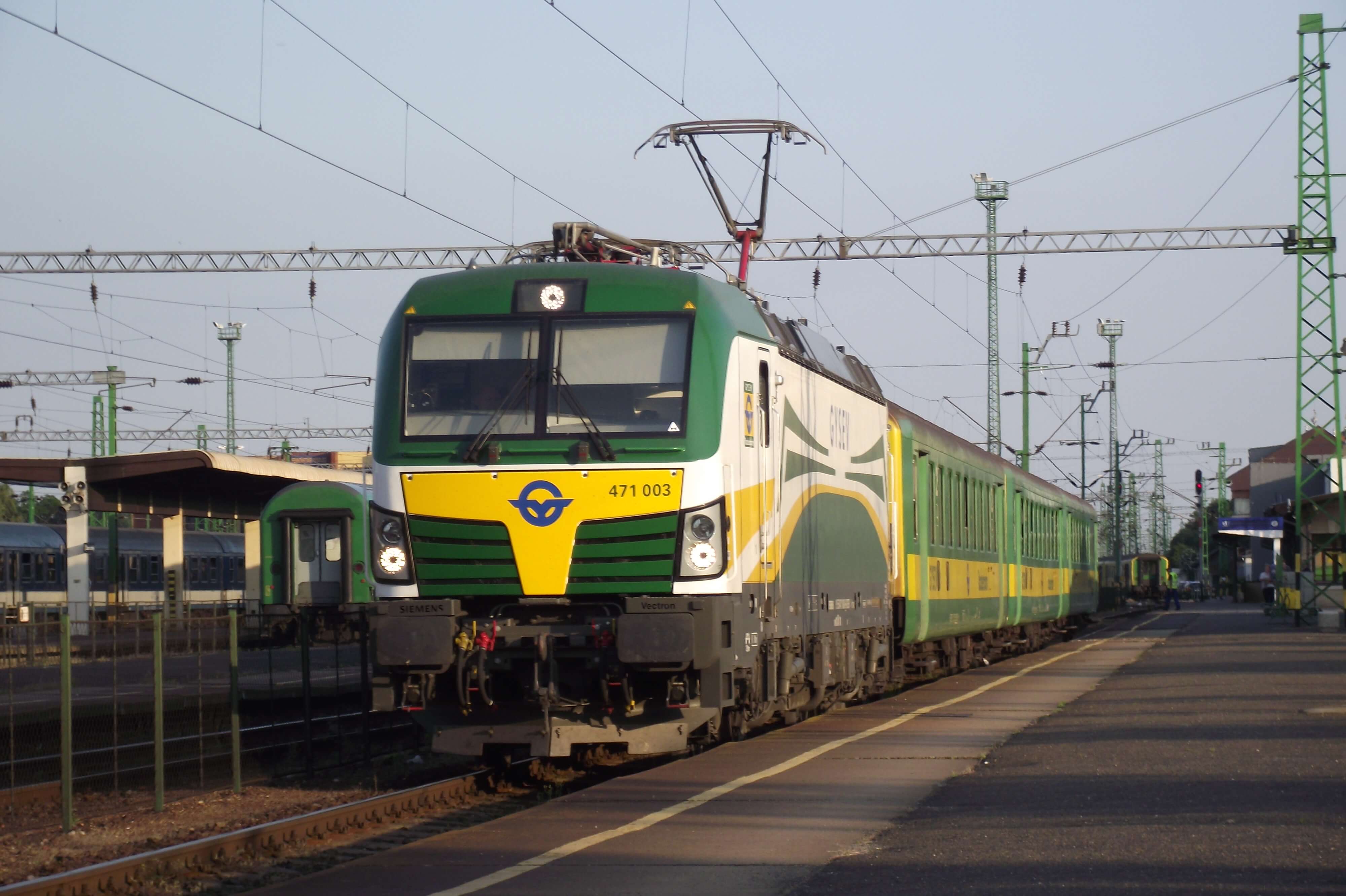 SM I. vágány GYSEV IC